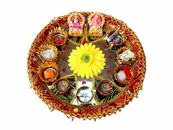 Puja Thali Decoration
